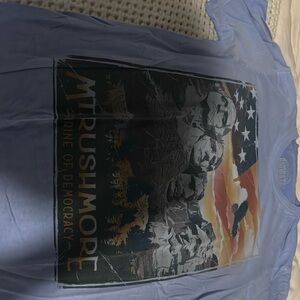 Blue Mt.Rushmore t-shirt